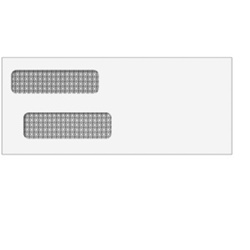 Double Window Envelope - Moisture Seal - 3-7/8