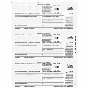 1098 Form - Copy B (Payer) (B1098PY05)