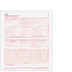 HCFA CMS-1500 Medical Claim Form Continuous 1pt