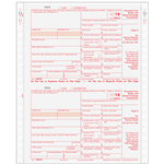 1099-B 2up Proceeds from Broker and Barter Transactions - 4 part Carbonless (CB054)