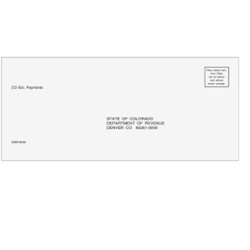 CO State Tax Envelope for All Returns - #10 (COAR410)