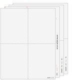 1099-R Set 8-part - 4up Blank (R4UPSET805)